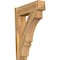Ekena Millwork Balboa Rough Sawn Arts and Crafts Outlooker, Western Red Cedar, 8"W x 28"D x 36"H OUT08X28X36BOA03RWR - alternate 1